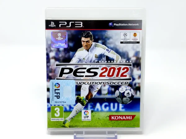 Portada de PES 2012: Pro Evolution Soccer (ESP) para PlayStation 3, edición PAL España, de segunda mano