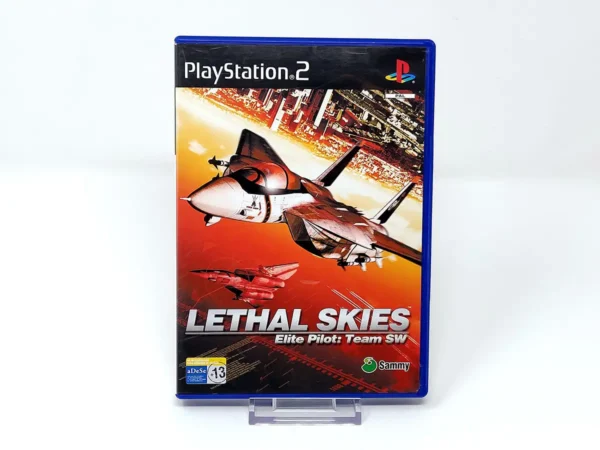 Portada de Lethal Skies: Elite Pilot - Team SW (ESP) para PlayStation 2, edición PAL España, de segunda mano