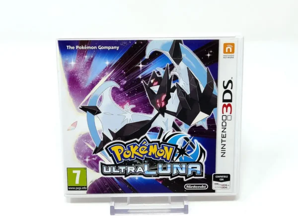 Portada de Pokemon Ultra Luna (ESP) para Nintendo 3DS, edición PAL España, de segunda mano
