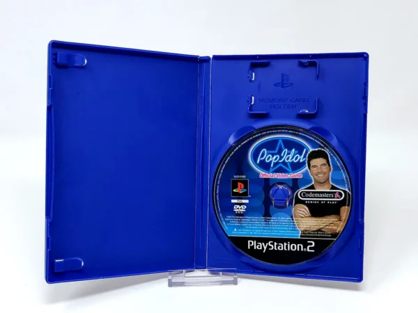 Interior del juego Pop Idol (UK) (Rebajado) para PlayStation 2 con disco y manual