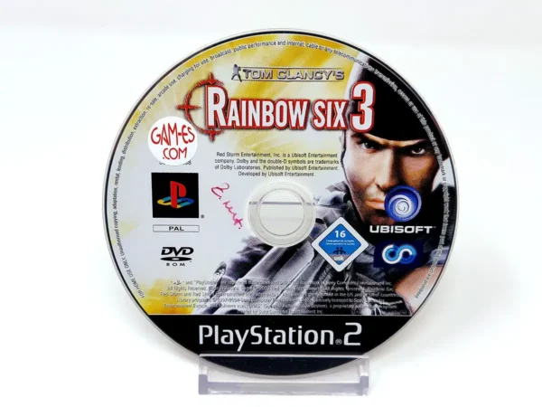 Tom Clancy's Rainbow Six 3 (ESP) (Disco) para PlayStation 2, edición PAL España, de segunda mano