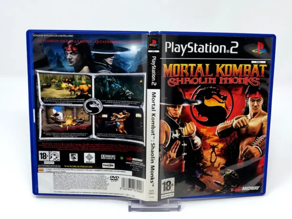 Mortal Kombat: Shaolin Monks (ESP) (Carátula) para PlayStation 2, edición PAL España, de segunda mano