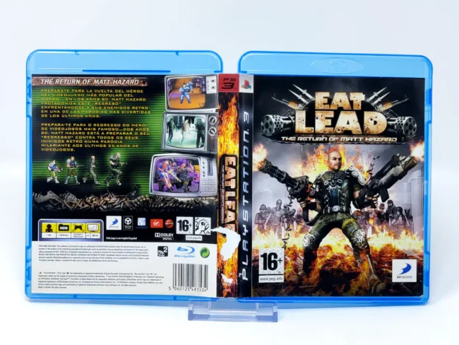 Eat Lead: The Return of Matt Hazard (ESP) (Carátula)