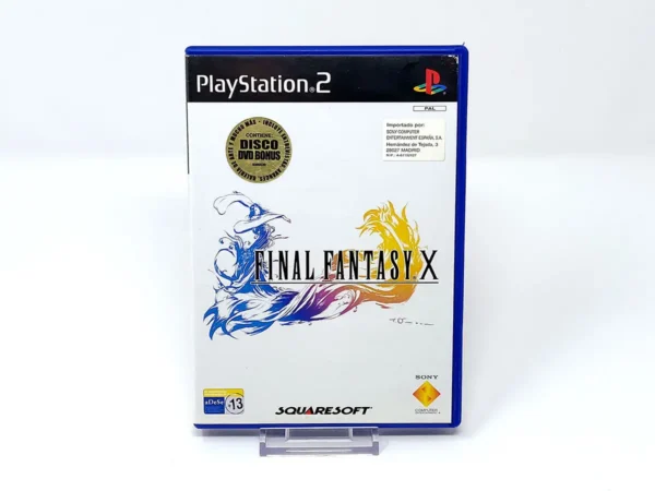 Portada de Final Fantasy X (ESP) (Beyond Final Fantasy) para PlayStation 2, edición PAL España, de segunda mano