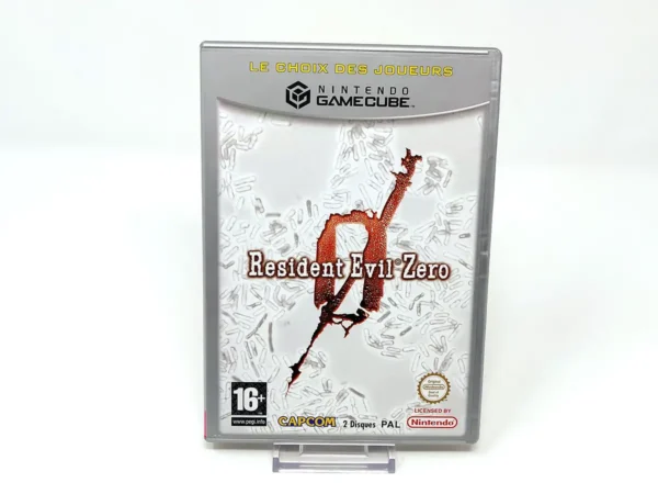 Portada de Resident Evil: Zero (FRA) para Nintendo GameCube, edición PAL Francia, de segunda mano