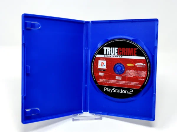 Interior del juego True Crime: Streets of LA (ESP) (Rebajado) para PlayStation 2 con disco y manual