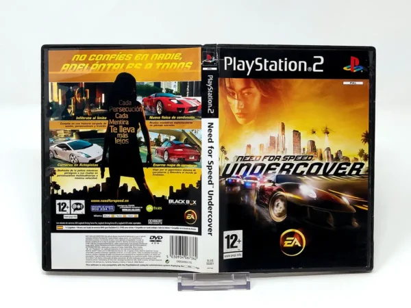 Need for Speed: Undercover (ESP) (Carátula) para PlayStation 2, edición PAL España, de segunda mano