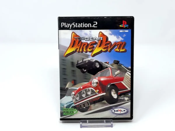 Portada de Top Gear Dare Devil (FRA) para PlayStation 2, edición PAL Francia, de segunda mano