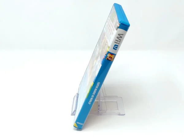 Lateral de la caja de Super Mario 3D World (ESP) para Nintendo Wii U