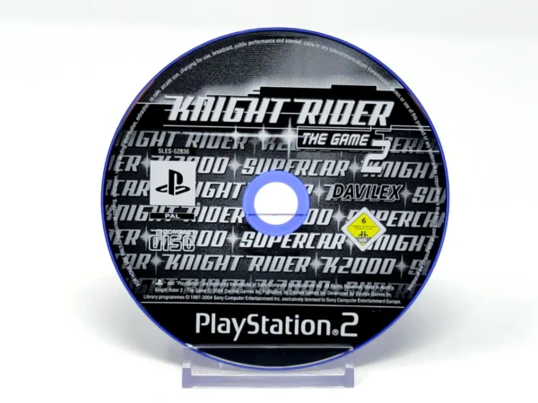 Knight Rider 2: The Game (ESP) (Disco) para PlayStation 2, edición PAL España, de segunda mano