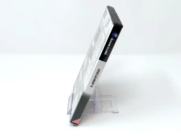 Lateral de la caja de Soulcalibur II (ESP) para Nintendo GameCube