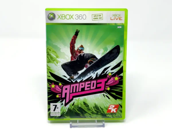 Portada de Amped 3 (ESP) para XBOX 360, edición PAL España, de segunda mano