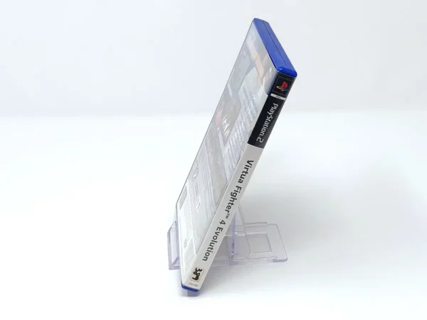 Lateral de la caja de Virtua Fighter 4: Evolution  (ESP) para PlayStation 2