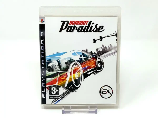 Portada de Burnout Paradise (ESP) para PlayStation 3, edición PAL España, de segunda mano