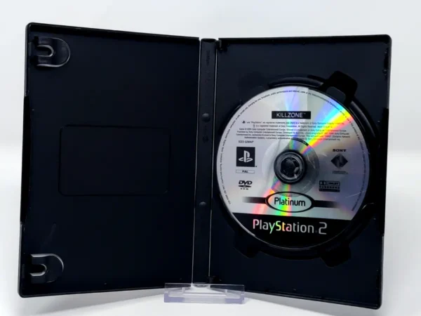 Interior del juego Killzone (EUR) (Platinum) (Rebajado) para PlayStation 2 con disco y manual
