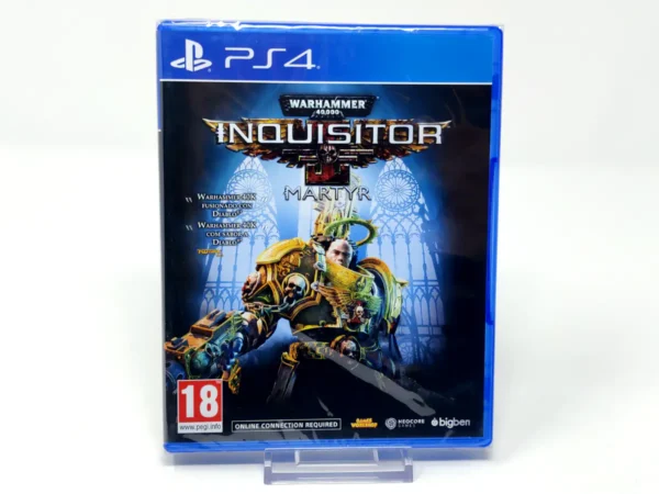 Portada de Warhammer 40,000: Inquisitor - Martyr (ESP) (Precintado) para PlayStation 4, edición PAL España, nuevo