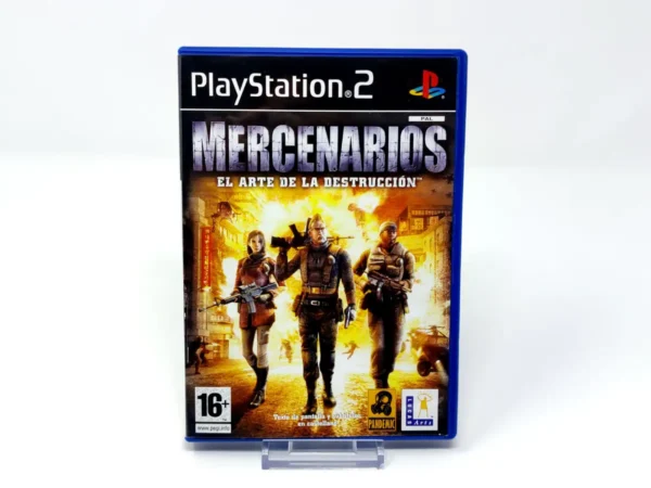 Portada de Mercenarios (ESP) (Rebajado) para PlayStation 2, edición PAL España, de segunda mano