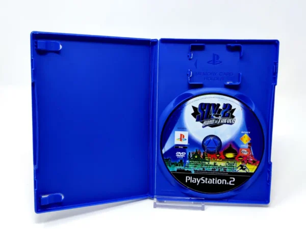 Interior del juego Sly 2: Ladrones de Guante Blanco (ESP) (Rebajado) para PlayStation 2 con disco y manual