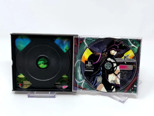 Lateral de la caja de Elemental Gearbolt (USA) para PlayStation 1