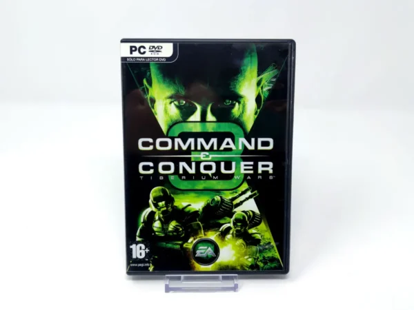 Portada de Command & Conquer 3: Tiberium Wars (ESP) para PC, edición PAL España, de segunda mano