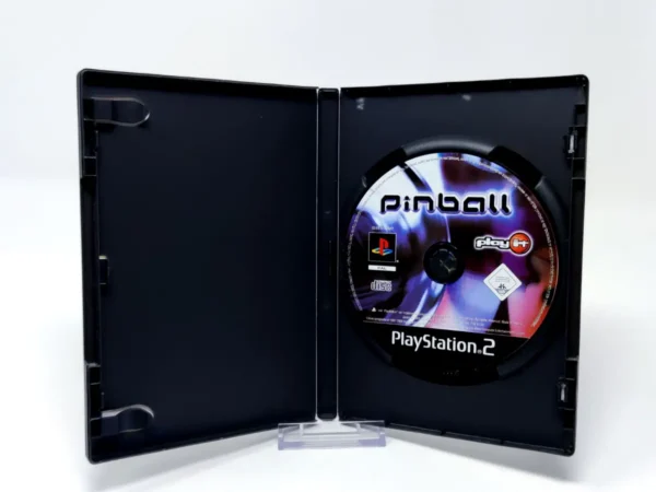 Interior del juego Play It Pinball (FRA) (Rebajado) para PlayStation 2 con disco y manual