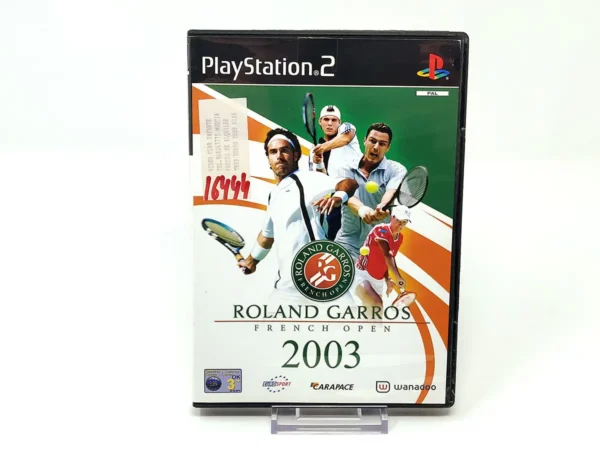Portada de Roland Garros French Open 2003 (ESP) (Rebajado) para PlayStation 2, edición PAL España, de segunda mano