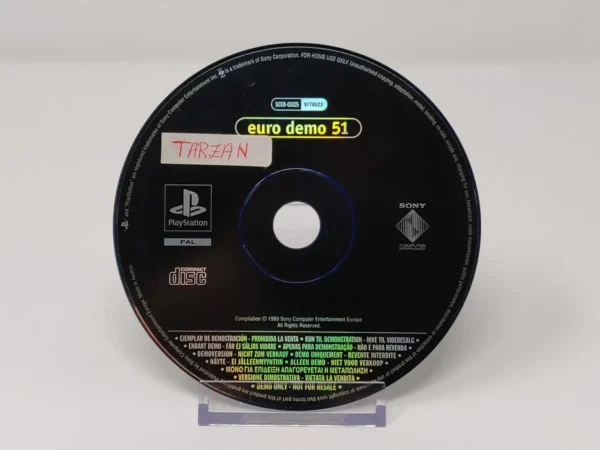 Euro Demo 51 para PlayStation 1, de segunda mano