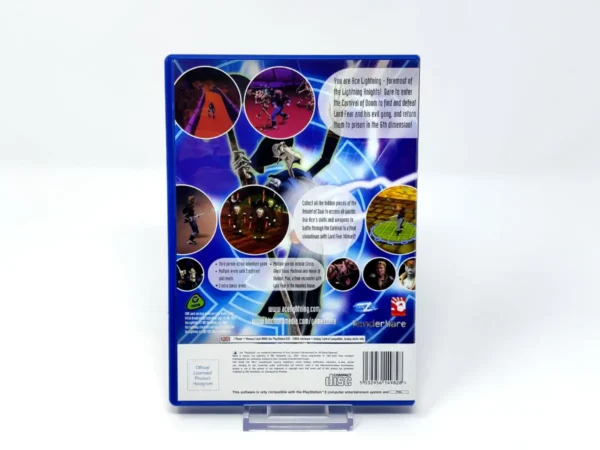 Parte trasera de Ace Lightning (ESP) (Rebajado) para PlayStation 2, edición PAL España