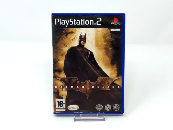 Portada de Batman Begins (ESP) (Rebajado) para PlayStation 2, edición PAL España, de segunda mano