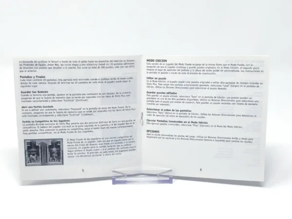 Tetris Plus (ESP) (Manual) para PlayStation 1, edición PAL España, de segunda mano