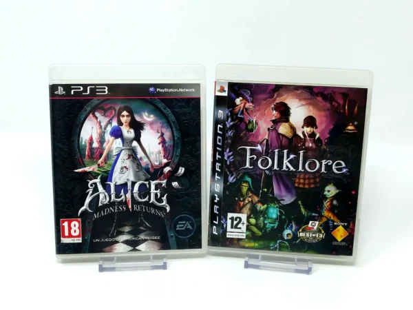 Portada de Lote Videojuegos (REF:5125021) para PlayStation 3, edición PAL España, de segunda mano