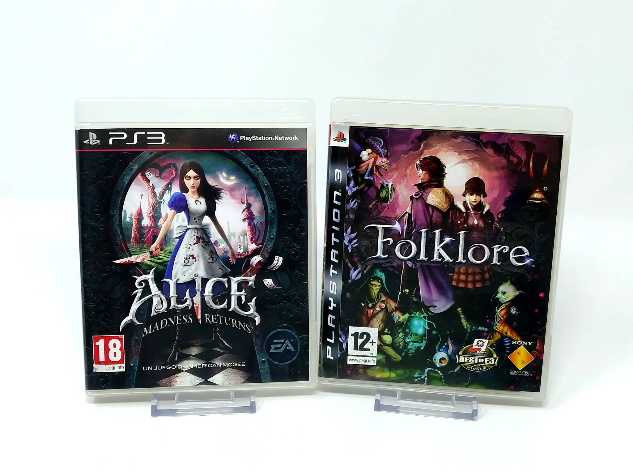 Portada de Lote Videojuegos (REF:5125021) para PlayStation 3, edición PAL España, de segunda mano
