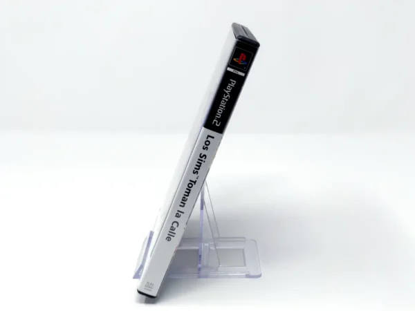 Lateral de la caja de Los Sims: Toman la Calle (ESP) (Muy Rebajado) para PlayStation 2