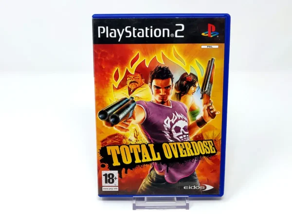 Portada de Total Overdose (UK) para PlayStation 2, edición PAL UK, de segunda mano