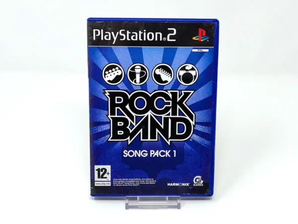 Portada de Rock Band: Song Pack 1 (FRA) para PlayStation 2, edición PAL Francia, de segunda mano