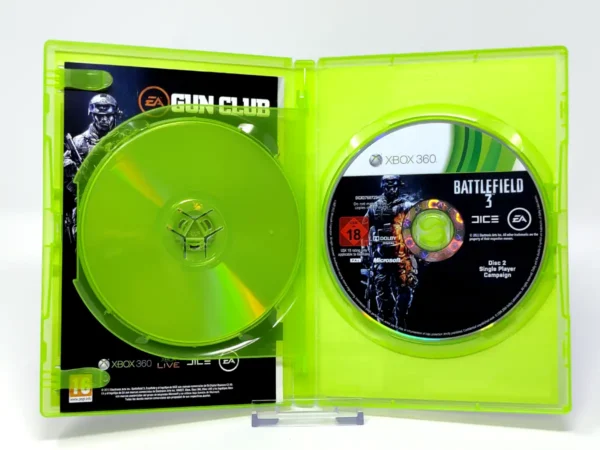 Lateral de la caja de Battlefield 3 (ESP) para XBOX 360