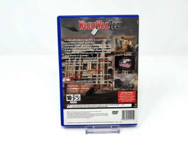 Parte trasera de World War Zero: IronStorm (FRA) (Rebajado) para PlayStation 2, edición PAL Francia