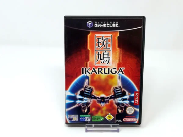 Portada de Ikaruga (ESP) para Nintendo GameCube, edición PAL España, de segunda mano