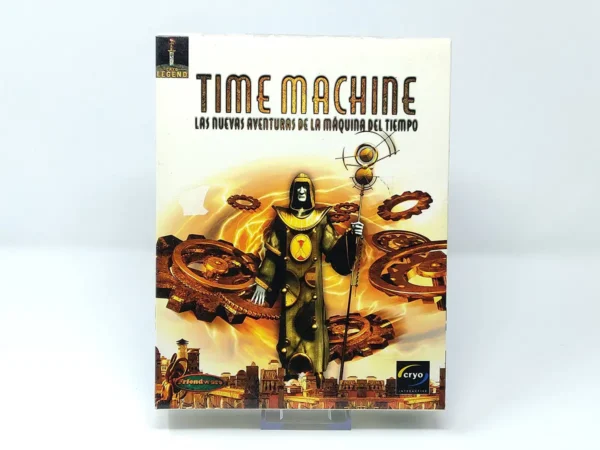 Portada de Time Machine: Las Nuevas Aventuras de la Máquina del Tiempo (ESP) para PC, edición PAL España, de segunda mano