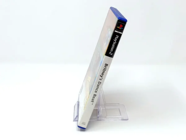 Lateral de la caja de Britney's Dance Beat (ESP) para PlayStation 2