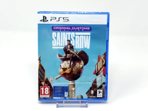 Portada de Saints Row (Criminal Customs Edition) (ESP) (Precintado) para PlayStation 5, edición PAL España, nuevo