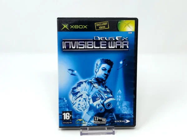 Portada de Deus Ex: Invisible War (FRA) para XBOX, edición PAL Francia, de segunda mano