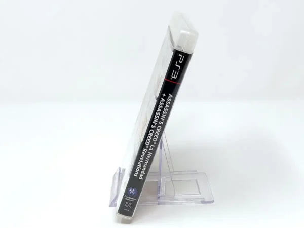 Lateral de la caja de Assassin's Creed: La Hermandad + Assassin's Creed: Revelations (ESP) para PlayStation 3