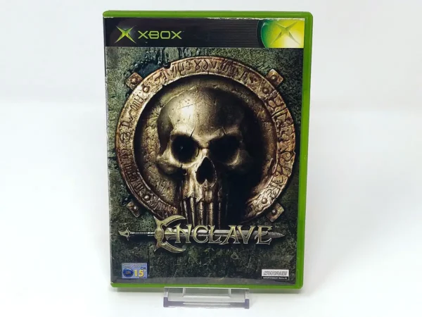 Portada de Enclave (ESP) para XBOX, edición PAL España, de segunda mano