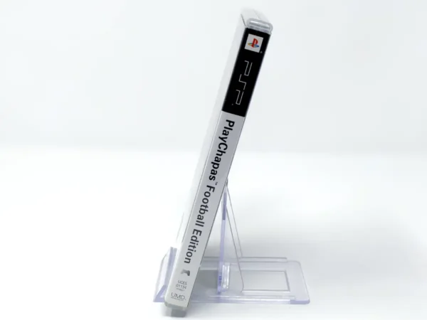 Lateral de la caja de PlayChapas Football Edition (ESP) para PSP