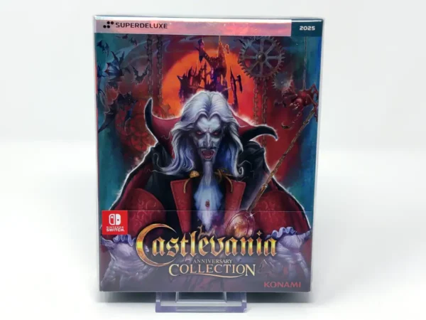 Portada de Castlevania Anniversary Collection (Deluxe Edition) (ASIA) (Precintado) para Nintendo Switch, edición Asia, nuevo