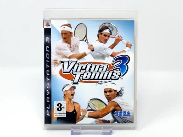 Portada de Virtua Tennis 3 (ESP) para PlayStation 3, edición PAL España, de segunda mano