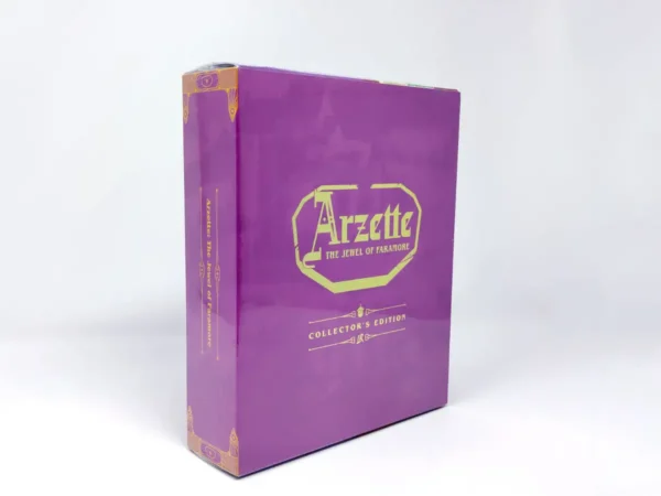 Parte trasera de Arzette: The Jewel of Faramore (Collector's Edition) (USA) (Limited Run) (Precintado) para PlayStation 4, edición NTSC USA