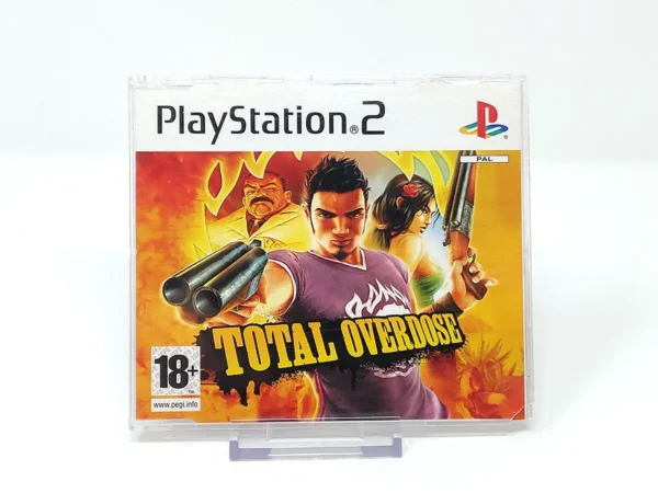 Portada de Total Overdose (EUR) (Promo) para PlayStation 2, edición PAL, de segunda mano