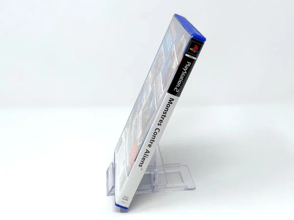 Lateral de la caja de Monstres Contre Aliens (FRA) para PlayStation 2